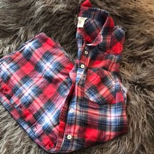 FOREVER 21 sleeveless plaid dress size M